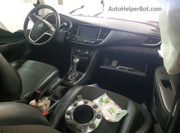 KL4CJASBXKB717764 2019 BUICK ENCORE Black Widok deski rozdzielczej
