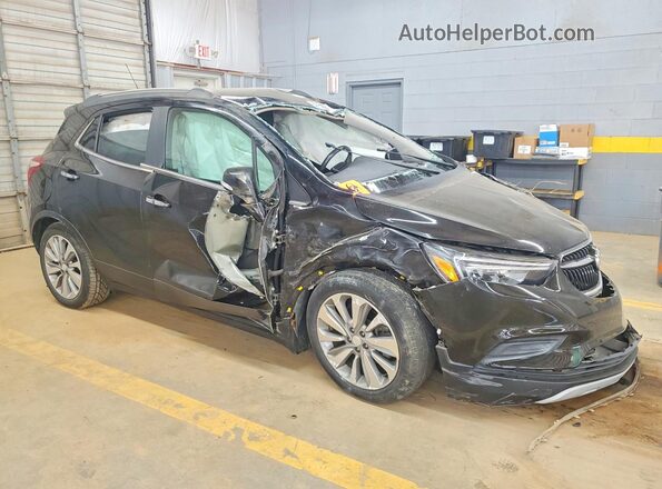 KL4CJASBXKB717764 2019 BUICK ENCORE Black Przód prawy