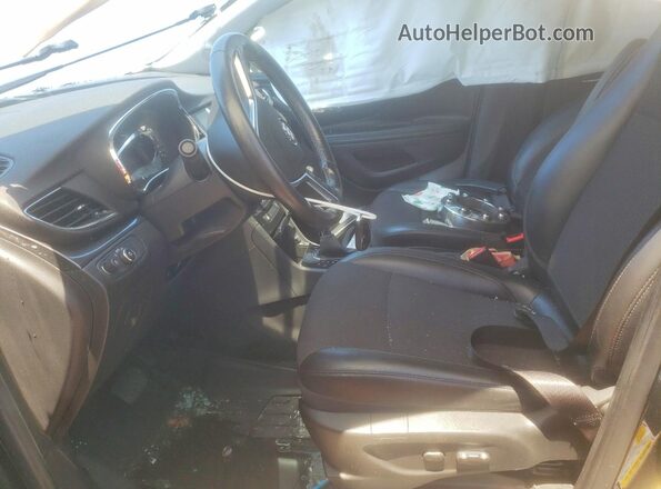 KL4CJASBXKB717764 2019 BUICK ENCORE Black Widok wnętrza z przodu