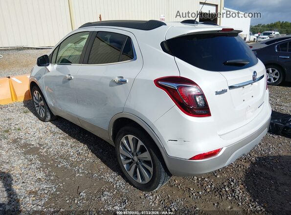 KL4CJASBXKB806444 2019 BUICK ENCORE White Trasero izquierdo