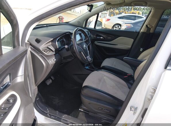KL4CJASBXKB806444 2019 BUICK ENCORE White Vista interior delantera