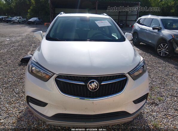 KL4CJASBXKB806444 2019 BUICK ENCORE White Vista del cuadro de instrumentos