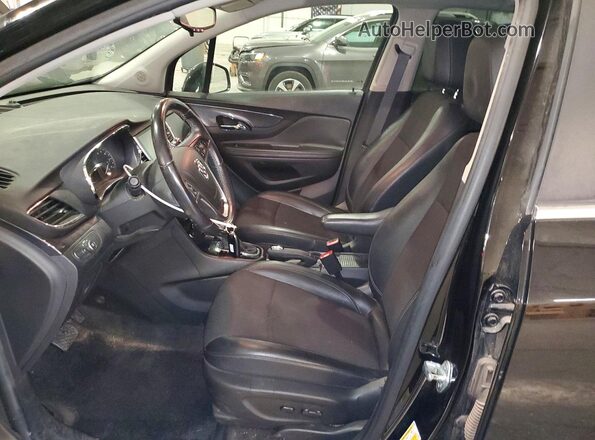 KL4CJASBXKB808985 2019 BUICK ENCORE Black Вид салону спереду