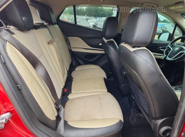KL4CJASBXKB821011 2019 BUICK ENCORE Red Սալոնի հետևի տեսք