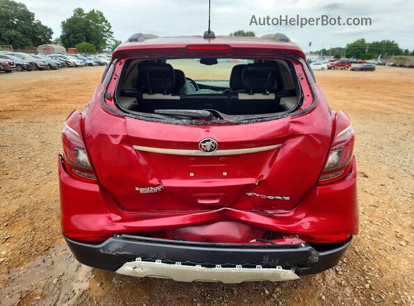 KL4CJASBXKB821011 2019 BUICK ENCORE Red Հետևի տեսք