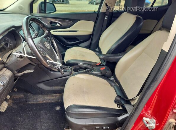 KL4CJASBXKB821011 2019 BUICK ENCORE Red Սալոնի դիմացի տեսք