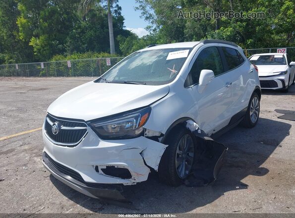 KL4CJASBXKB823132 2019 BUICK ENCORE Белый Вид спереди