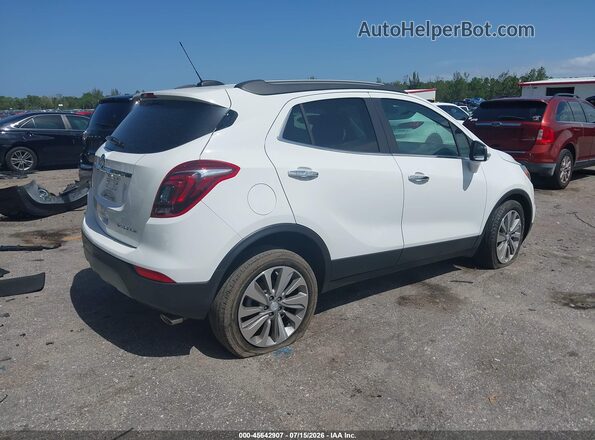KL4CJASBXKB823132 2019 BUICK ENCORE Белый Задняя правая четверть
