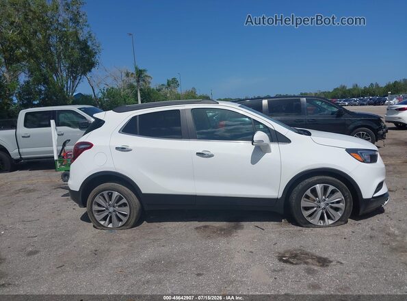 KL4CJASBXKB823132 2019 BUICK ENCORE Белый Вид задней части салона