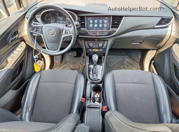 KL4CJASBXKB885338 2019 BUICK ENCORE Gray Widok deski rozdzielczej