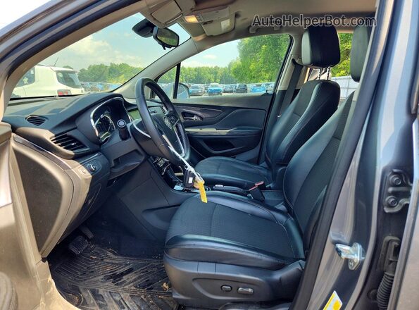 KL4CJASBXKB885338 2019 BUICK ENCORE Gray Widok wnętrza z przodu