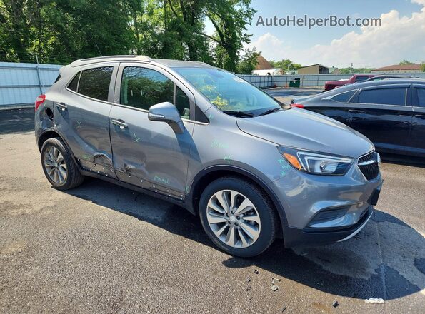KL4CJASBXKB885338 2019 BUICK ENCORE Gray Przód prawy