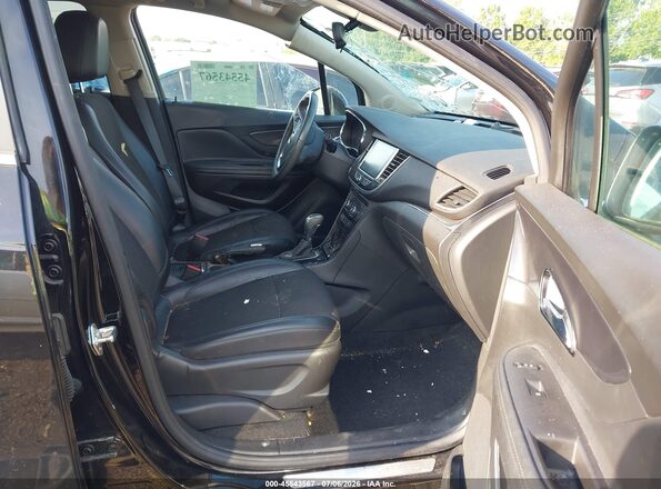 KL4CJASBXKB891883 2019 BUICK ENCORE Black Widok wnętrza z przodu