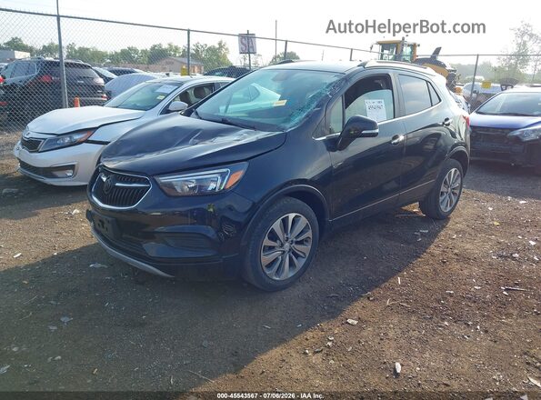 KL4CJASBXKB891883 2019 BUICK ENCORE Black Przód lewy