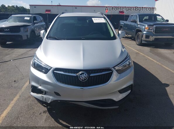 KL4CJASBXMB341120 2021 BUICK ENCORE Silver ხელსაწყოთა პანელის ხედი