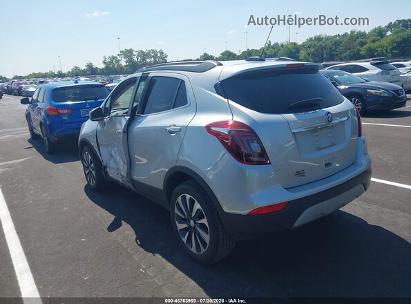 KL4CJASM3NB505911 2022 BUICK ENCORE Silver უკანა მარცხენა