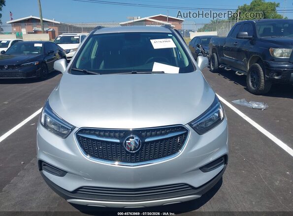 KL4CJASM3NB505911 2022 BUICK ENCORE Silver ხელსაწყოთა პანელის ხედი