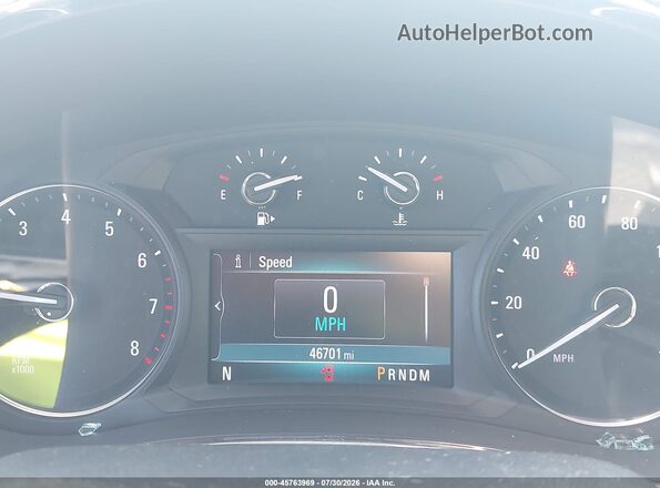 KL4CJASM3NB505911 2022 BUICK ENCORE Silver უკანა სავარძლების ხედი
