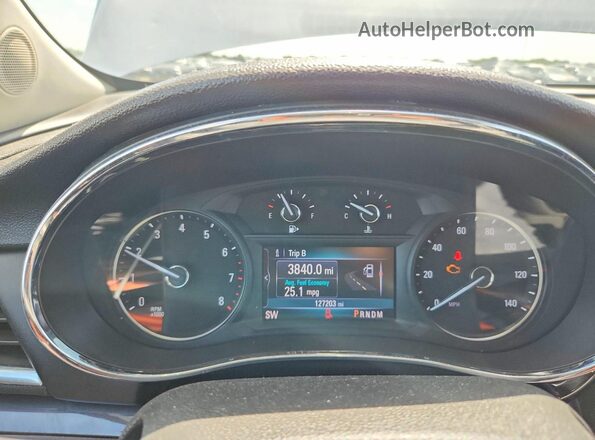 KL4CJASM7NB539964 2022 BUICK ENCORE Gray Instrument cluster view