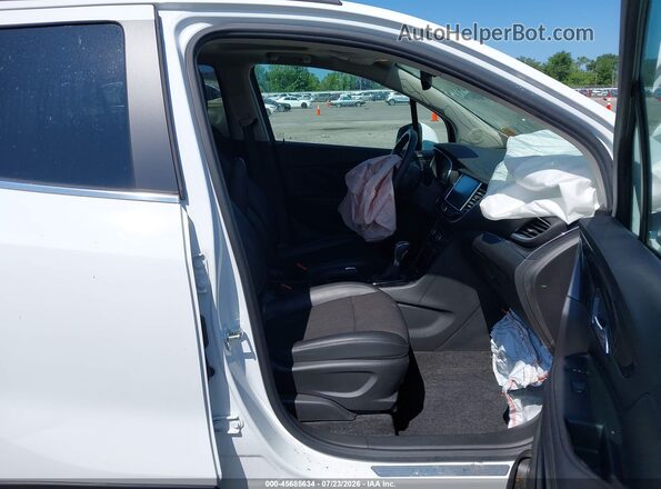 KL4CJBSB0JB523152 2018 BUICK ENCORE White Widok wnętrza z przodu