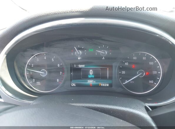 KL4CJBSB0JB523152 2018 BUICK ENCORE White Widok tylnych siedzeń