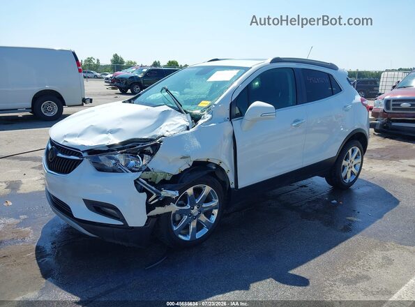 KL4CJBSB0JB523152 2018 BUICK ENCORE White Przód lewy