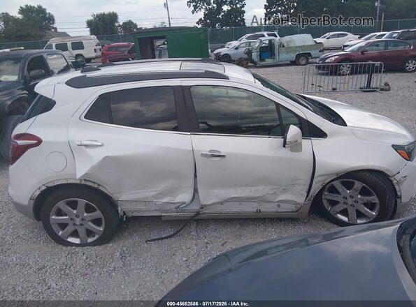KL4CJBSB3HB077931 2017 BUICK ENCORE White Vista del cuadro de instrumentos