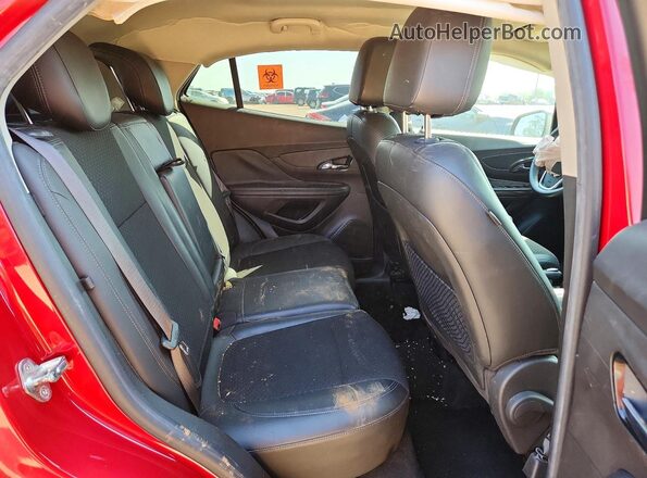 KL4CJBSB5HB083326 2017 BUICK ENCORE Burgundy Widok wnętrza z tyłu