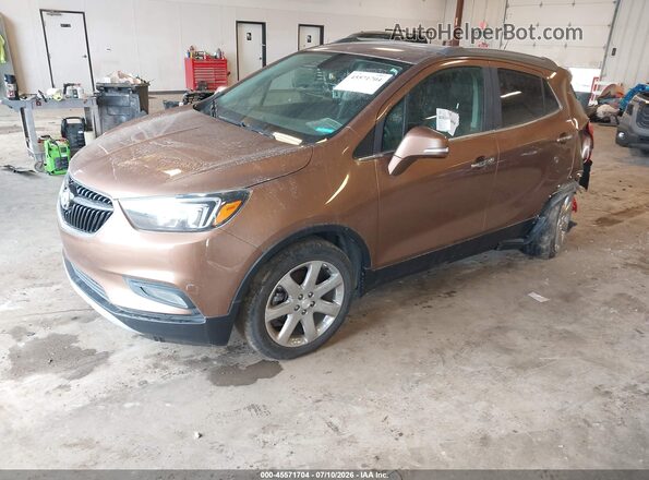 KL4CJBSB6HB044163 2017 BUICK ENCORE Champagne Front left