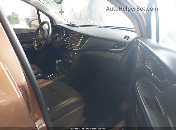 KL4CJBSB6HB044163 2017 BUICK ENCORE Champagne Front interior view