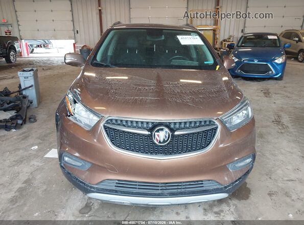 KL4CJBSB6HB044163 2017 BUICK ENCORE Champagne Dashboard view
