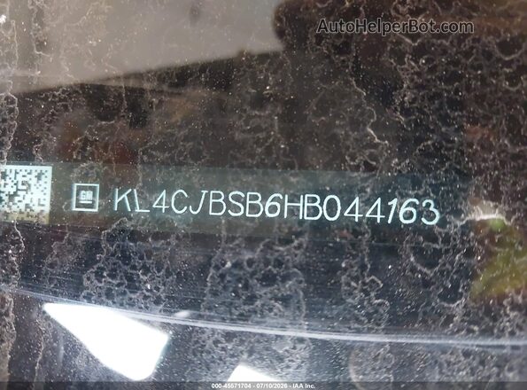 KL4CJBSB6HB044163 2017 BUICK ENCORE Champagne Engine compartment view
