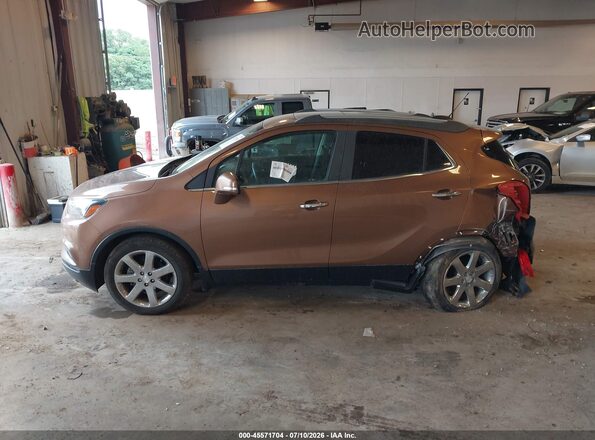 KL4CJBSB6HB044163 2017 BUICK ENCORE Champagne Rear interior view