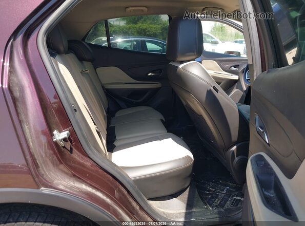 KL4CJBSB6JB609887 2018 BUICK ENCORE Purple VIN კოდის სტიკერის ხედი