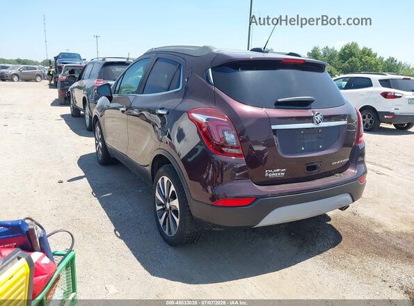 KL4CJBSB6JB609887 2018 BUICK ENCORE Purple უკანა მარცხენა