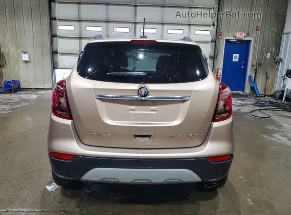 KL4CJBSB9JB636369 2018 BUICK ENCORE Желто-коричневый Вид сзади