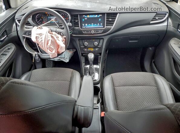 KL4CJBSBXJB536877 2018 BUICK ENCORE Темно-бордовый Вид панели приборов