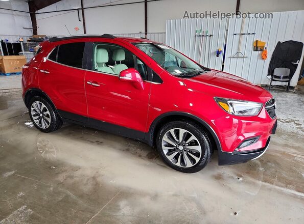 KL4CJCSB0JB534349 2018 BUICK ENCORE Maroon Առջևի աջ