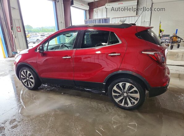 KL4CJCSB0JB534349 2018 BUICK ENCORE Maroon Հետևի ձախ