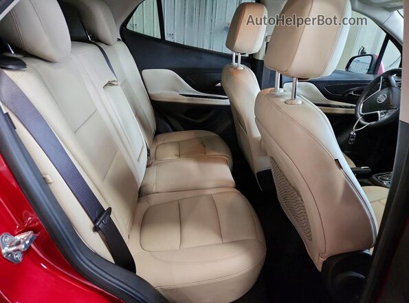 KL4CJCSB0JB534349 2018 BUICK ENCORE Maroon Հետևի նստատեղերի տեսք