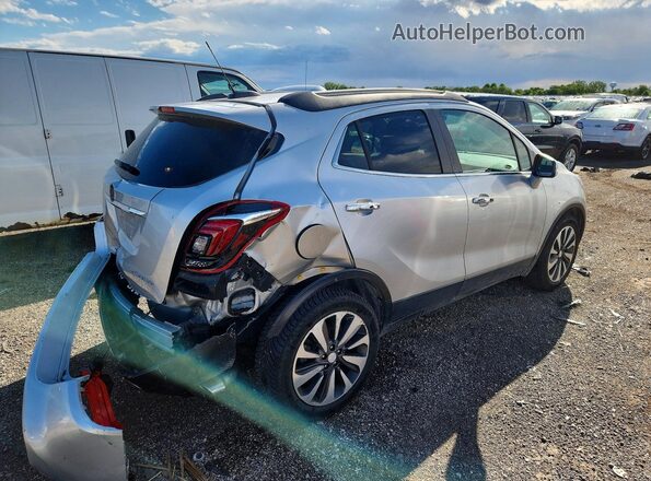 KL4CJCSB0JB569778 2018 BUICK ENCORE Silver Задня права чверть
