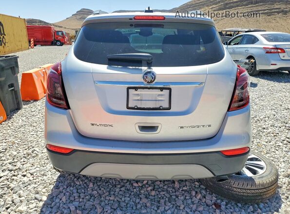 KL4CJCSB0JB642860 2018 BUICK ENCORE Silver Vista trasera