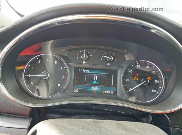 KL4CJCSB2HB011344 2017 BUICK ENCORE Gray Widok zestawu wskaźników
