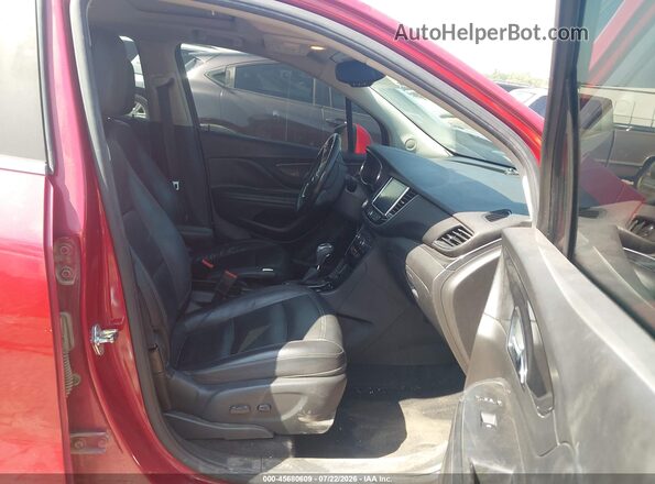 KL4CJCSB3JB694533 2018 BUICK ENCORE Red Սալոնի դիմացի տեսք