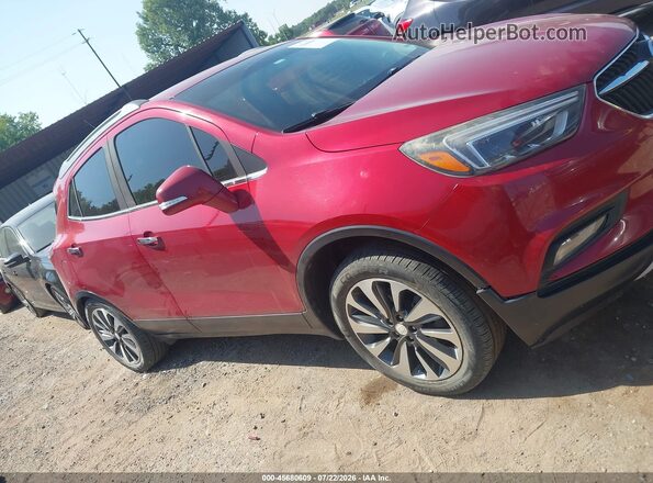 KL4CJCSB3JB694533 2018 BUICK ENCORE Red Սալոնի 360 աստիճան տեսք