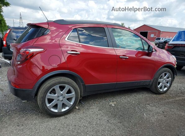KL4CJCSB4JB603091 2018 BUICK ENCORE Red Trasero derecho