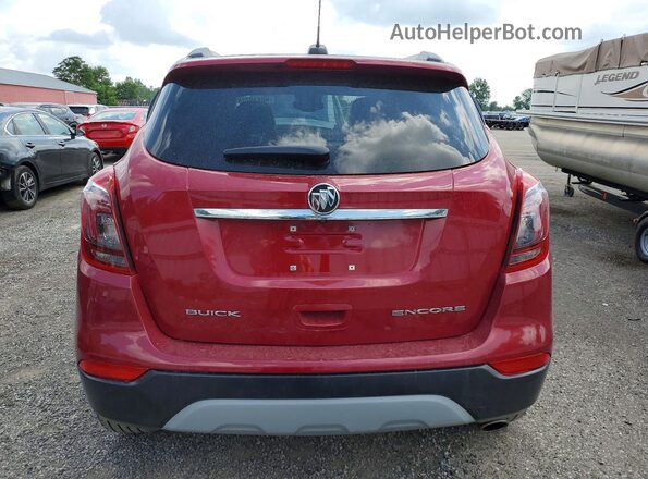 KL4CJCSB4JB603091 2018 BUICK ENCORE Red Vista trasera
