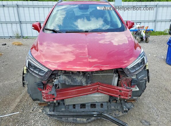 KL4CJCSB4JB603091 2018 BUICK ENCORE Red Vista frontal