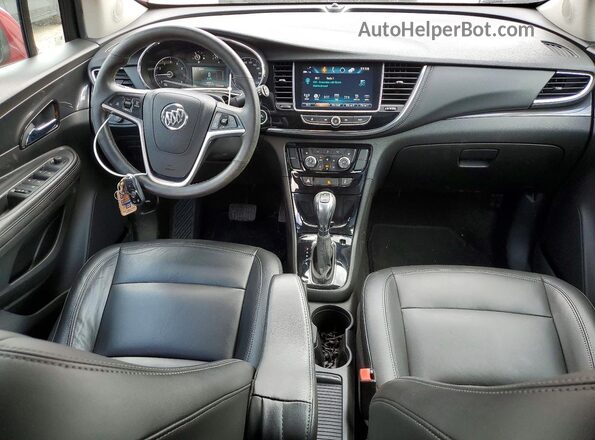 KL4CJCSB4JB603091 2018 BUICK ENCORE Red Vista del salpicadero