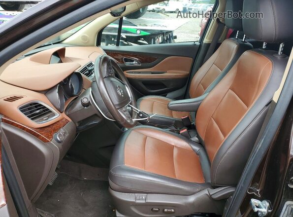 KL4CJCSB5GB607630 2016 BUICK ENCORE Brown Սալոնի դիմացի տեսք